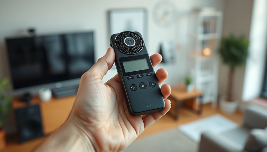 AI voice recorder for business productivity in hand