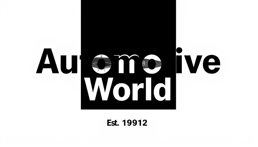 Automotive World logo, est. 1992.