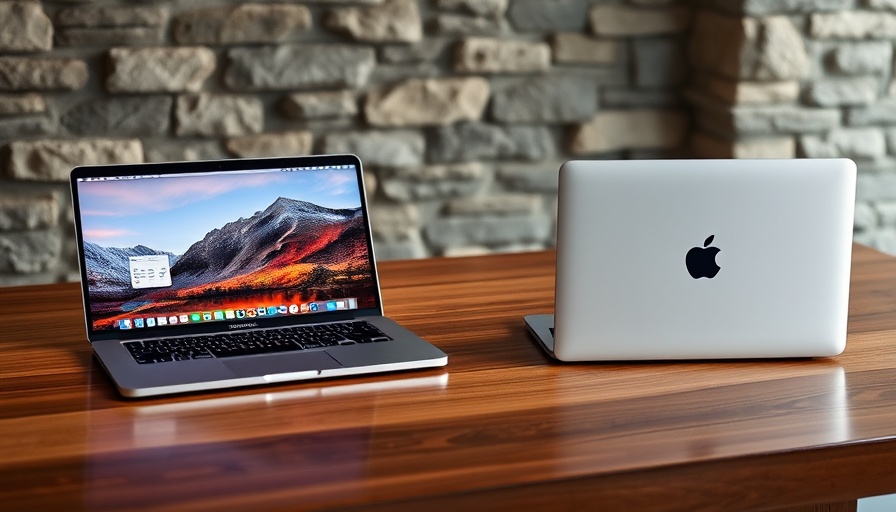 Best MacBooks 2025 displayed on wooden surfaces.