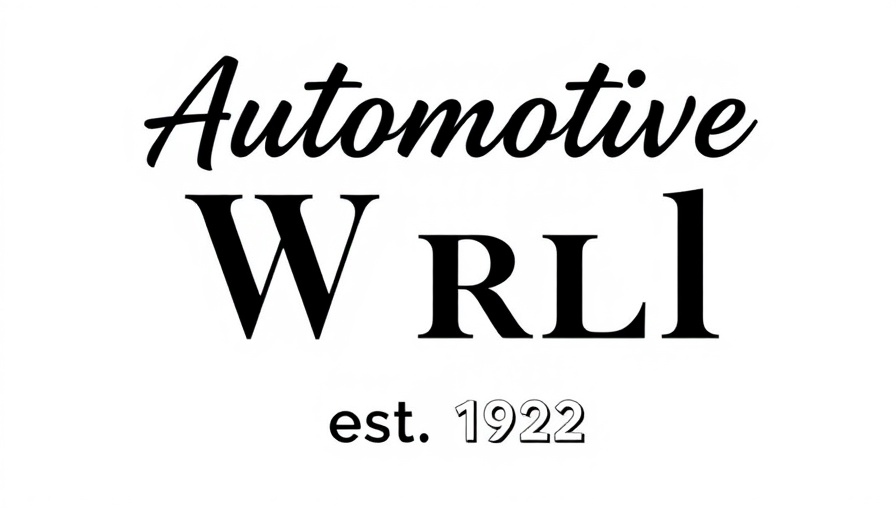 Automotive World's minimalist logo, established 1992.