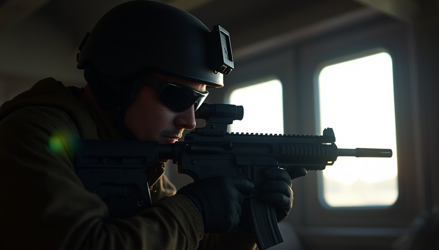Soldier in tactical gear, Europe defence tech startups mission