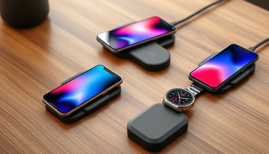 Best wireless chargers 2025 array on wooden table, showcasing devices.