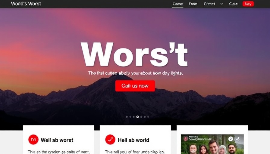 World's Worst Website