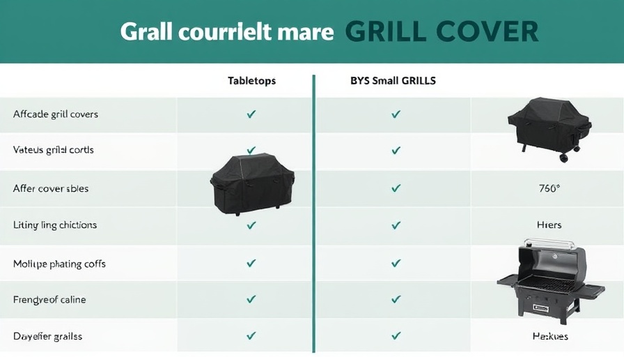 Top Grill Covers for RVs comparison chart in 2025.