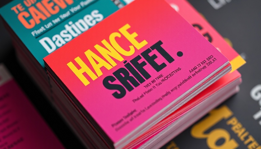 Innovative business cards showcasing Michon Martin CEO R&R Partners
