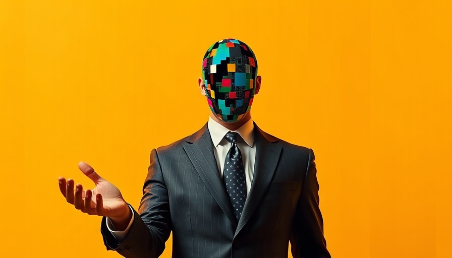 Abstract representation of dangers of AI agents with glitch effects.