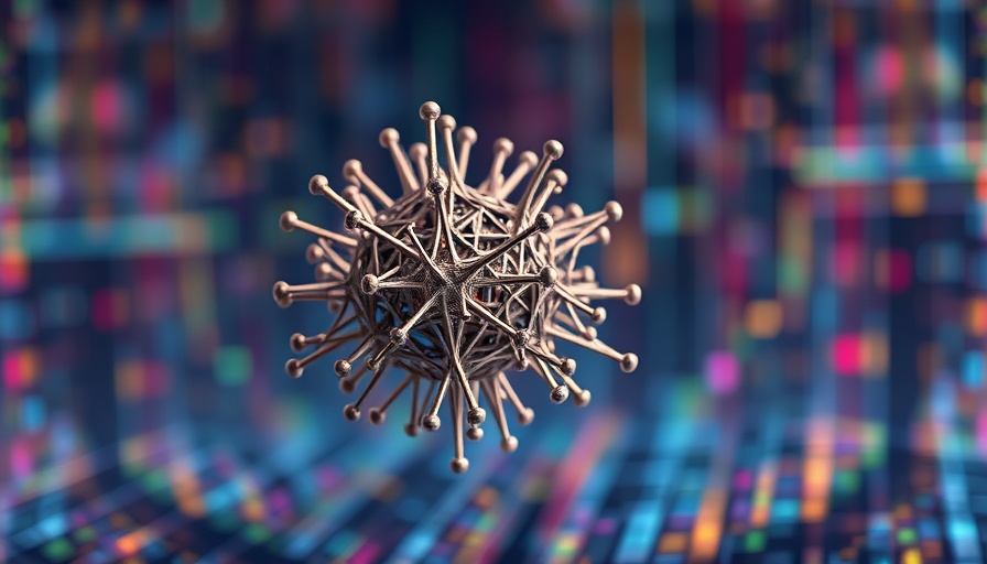 DeepSeek V3 model in 3D representation on colorful grid.