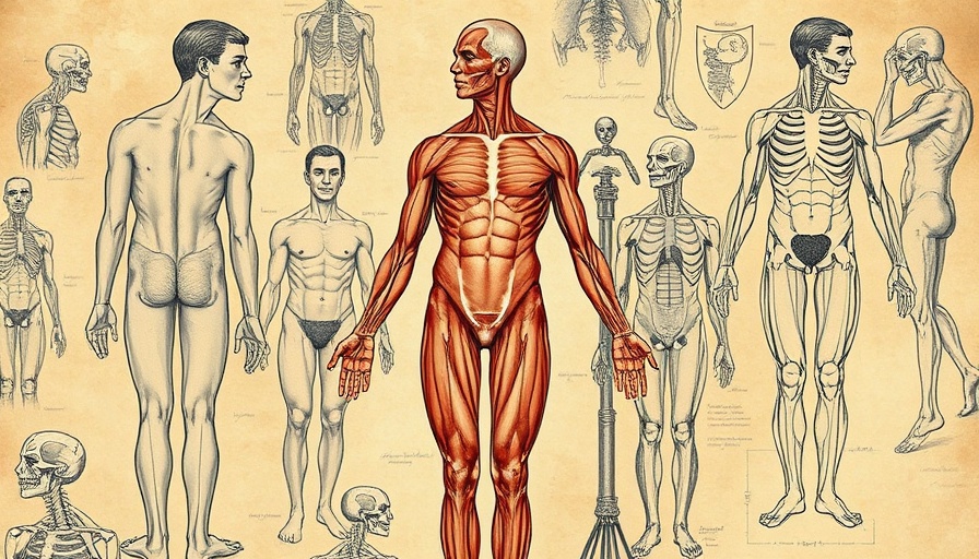 Ethically sourced spare human bodies vintage anatomical illustration.