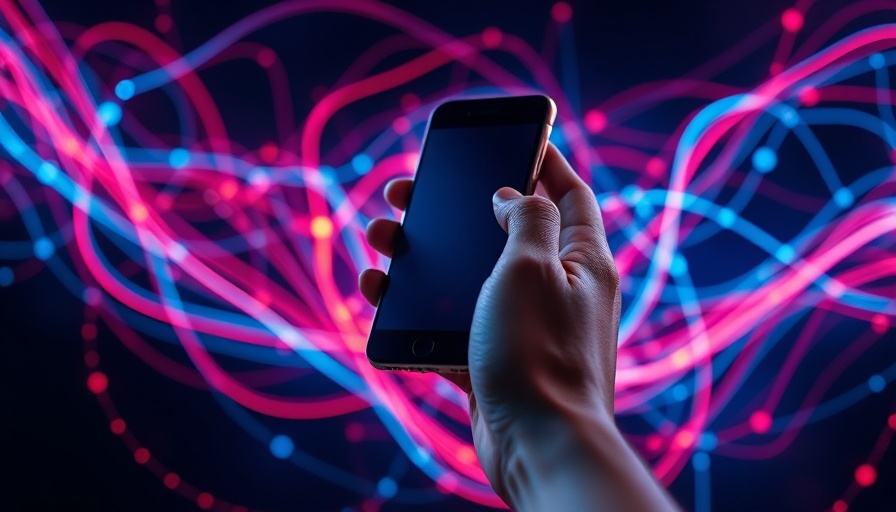 Dynamic AI platform for developers with colorful digital network