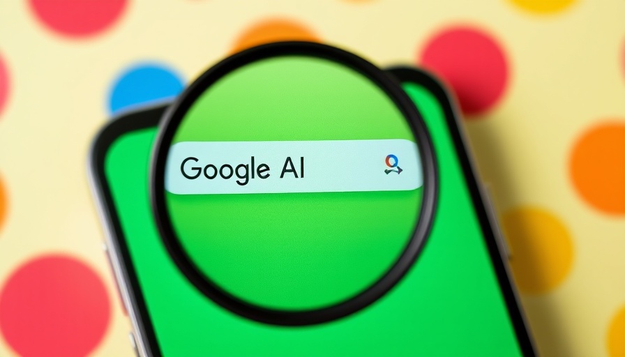 Google AI Mode interface displayed on smartphone screen.