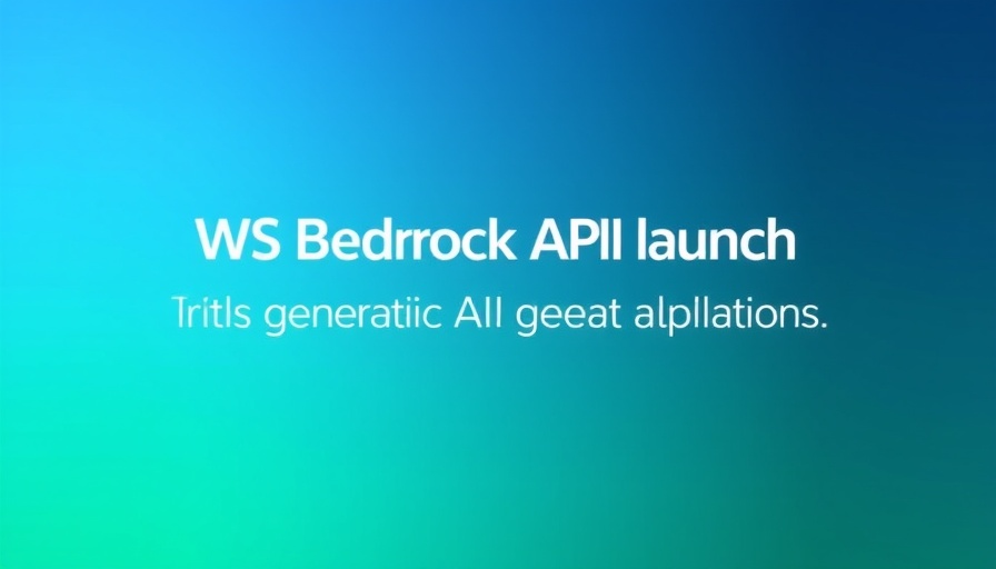 AWS Bedrock Session Management APIs announcement gradient design.