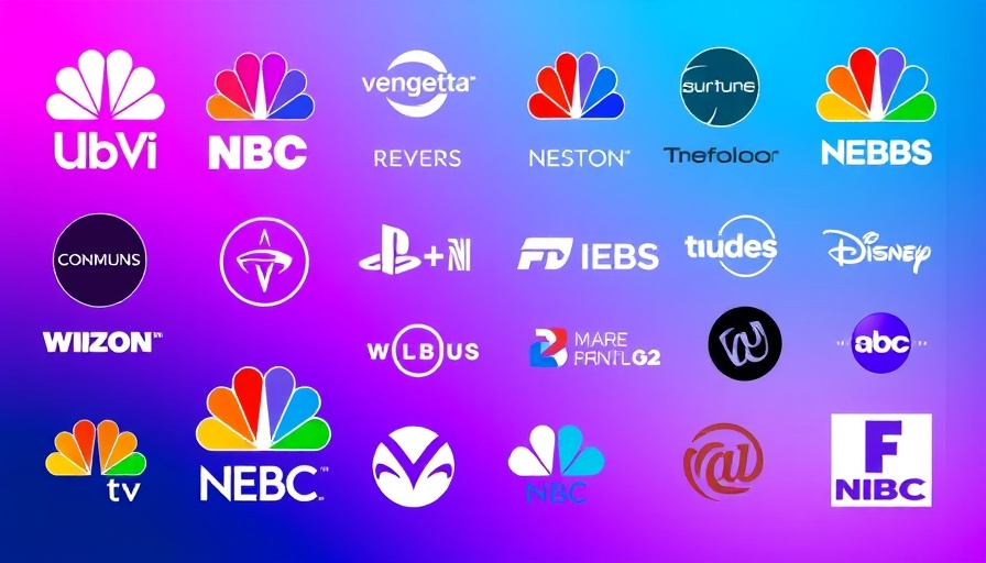 Evening News Ratings March 2025 network logos on gradient background.