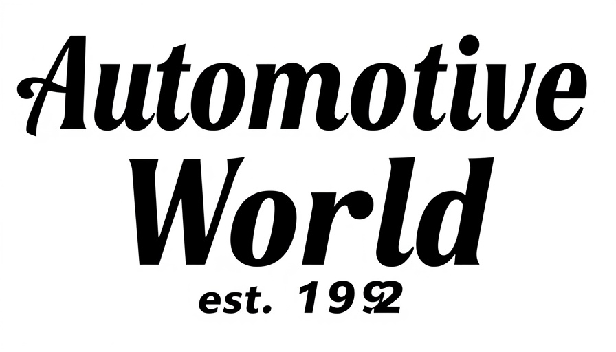 Automotive World logo with established year 1992.