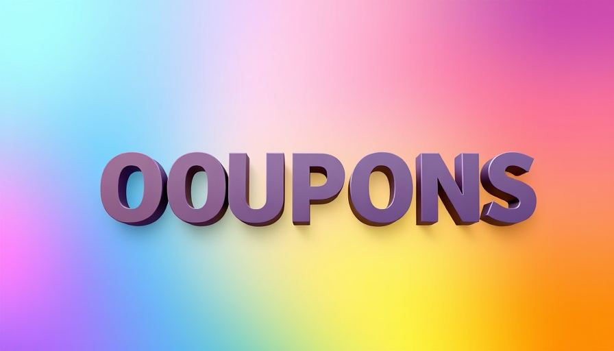 Colorful gradient with bold 'COUPONS' text, TurboTax Discount Codes context.