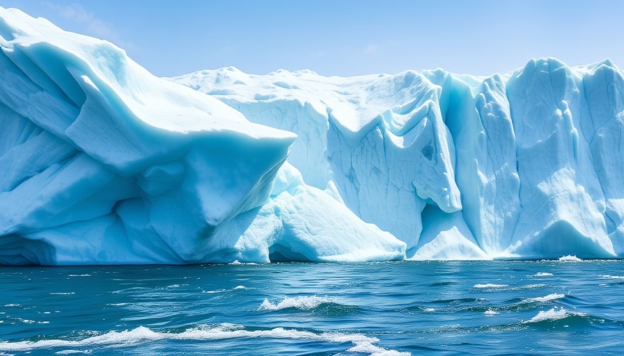 Melting glacier water droplets, serene glacier view, how to save a glacier.