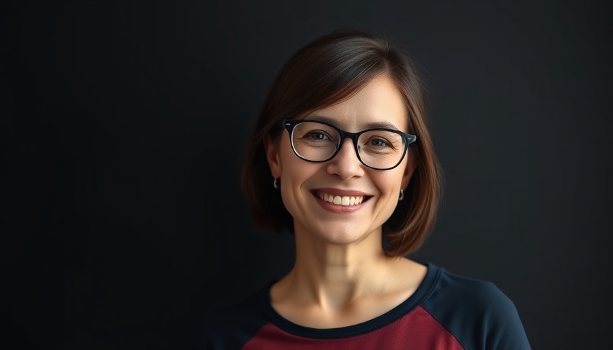 Woman smiling softly, emphasizing positive actions for socioeconomic diversity.