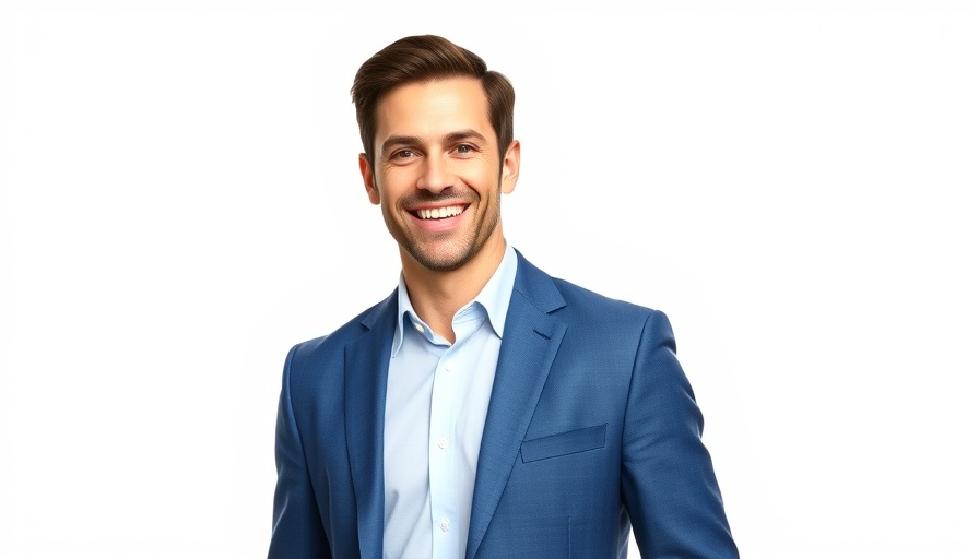 Buckeye Dealership Consulting professional smiling in blue suit.