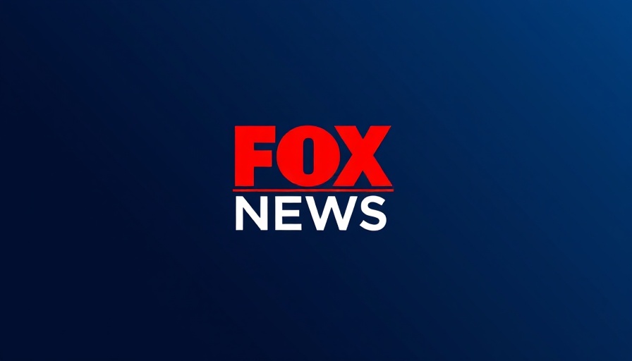 Fox News logo on blue background related to journalist lawsuit.