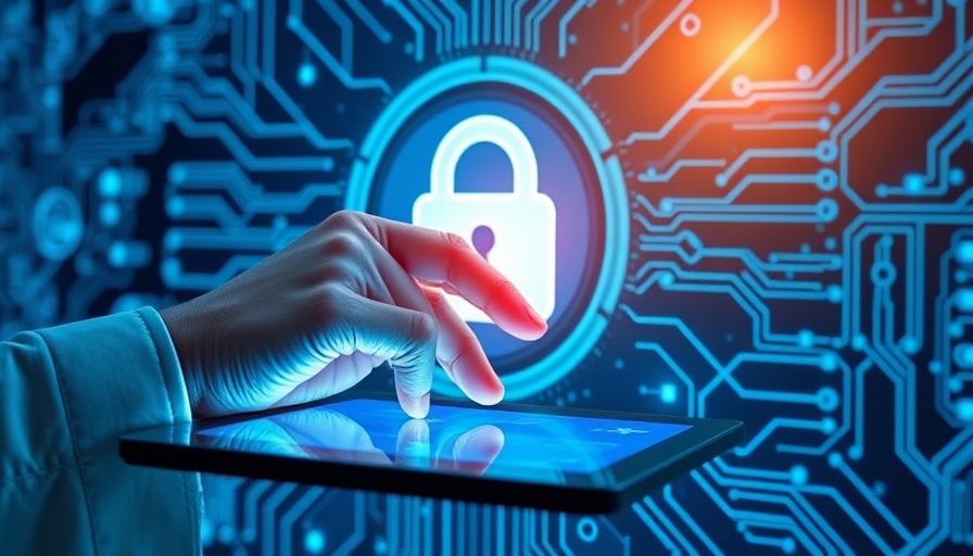 Advanced digital security interface illustrating AI investments and quality assurance.