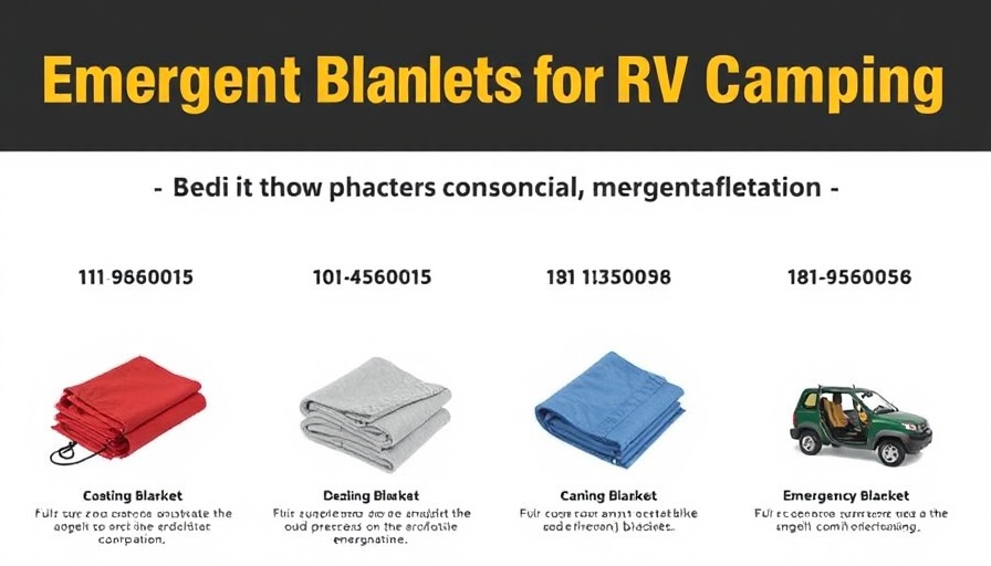 Top-rated emergency blankets for RV camping options.