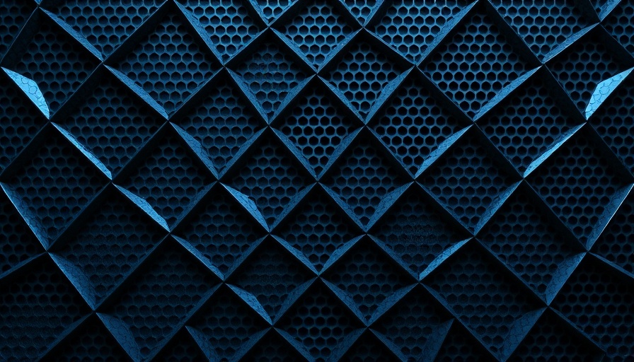 Abstract metallic panels symbolize US National Security Innovation Report 2025