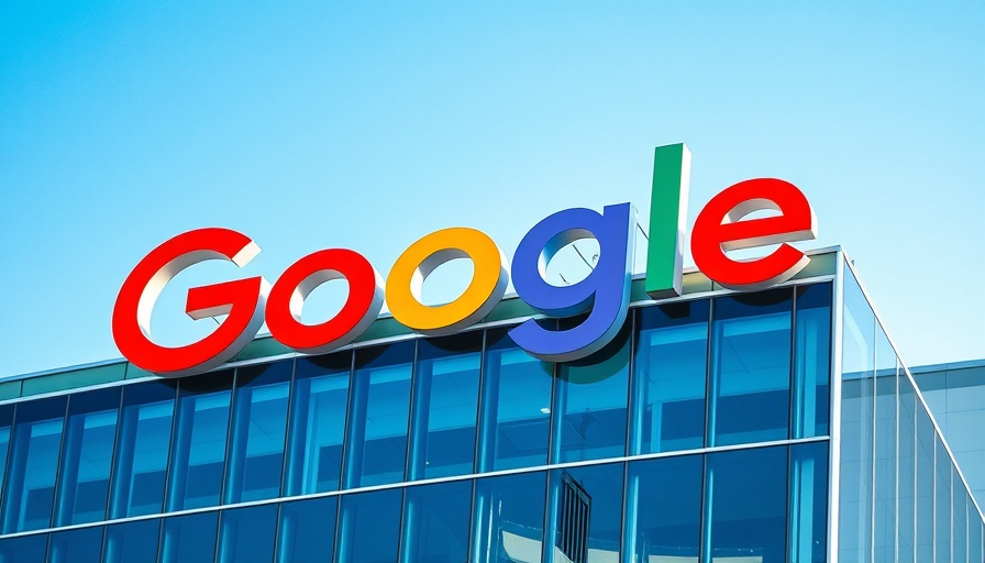 Vibrant Google logo on glass building related to Google AdWords class-action lawsuit settlement