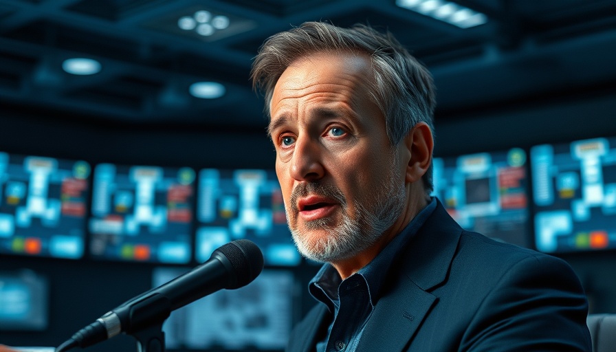 Tech leader at a press event about xAI acquisition of X, speaking