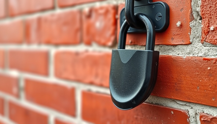 Best Bike Locks 2025: Sturdy U-lock against red brick wall
