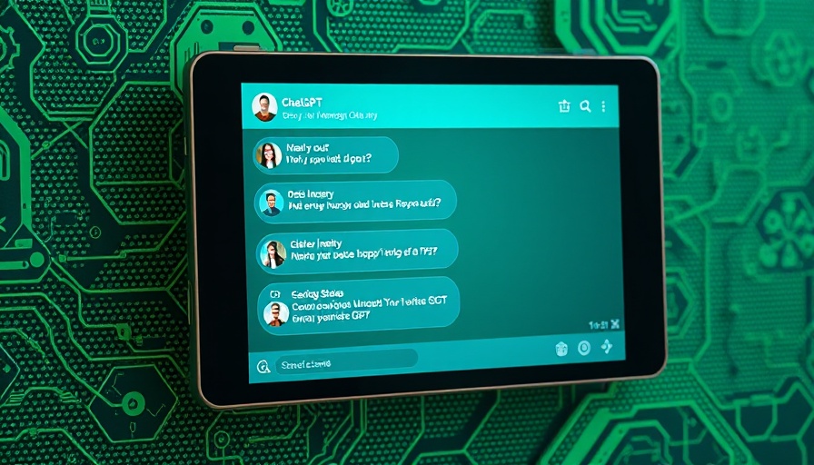 How to use ChatGPT for business leaders interface display.