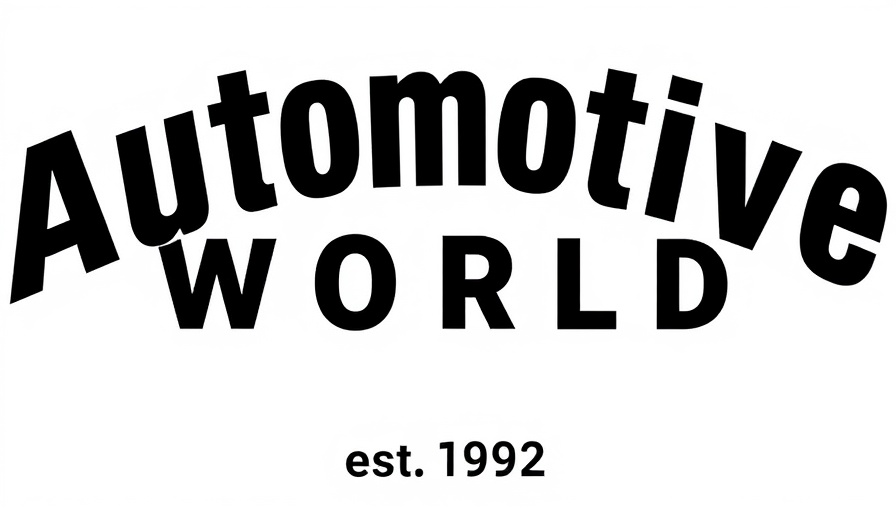 Automotive World logo est. 1992 in bold black text.