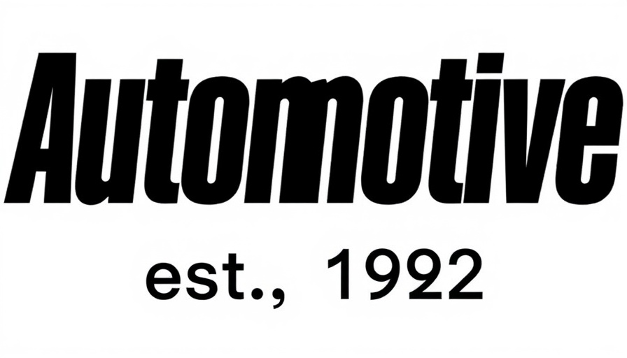 Automotive World logo, established 1992, bold black text.