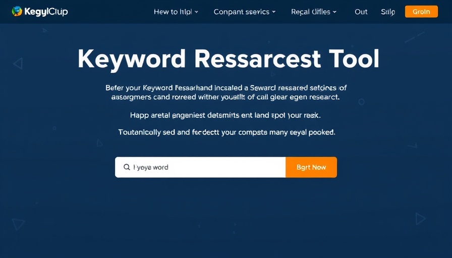 Keyword Research Tool