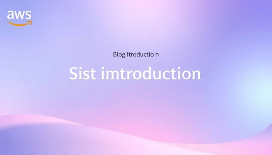 AWS App Studio AI Solutions Catalog introduction on gradient background