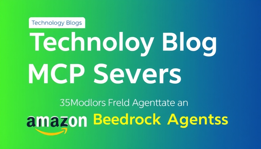 AWS banner promoting MCP servers and Amazon Bedrock Agents.