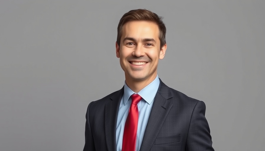 Smiling professional man in suit for Bryan Mays KVUE Mornings.