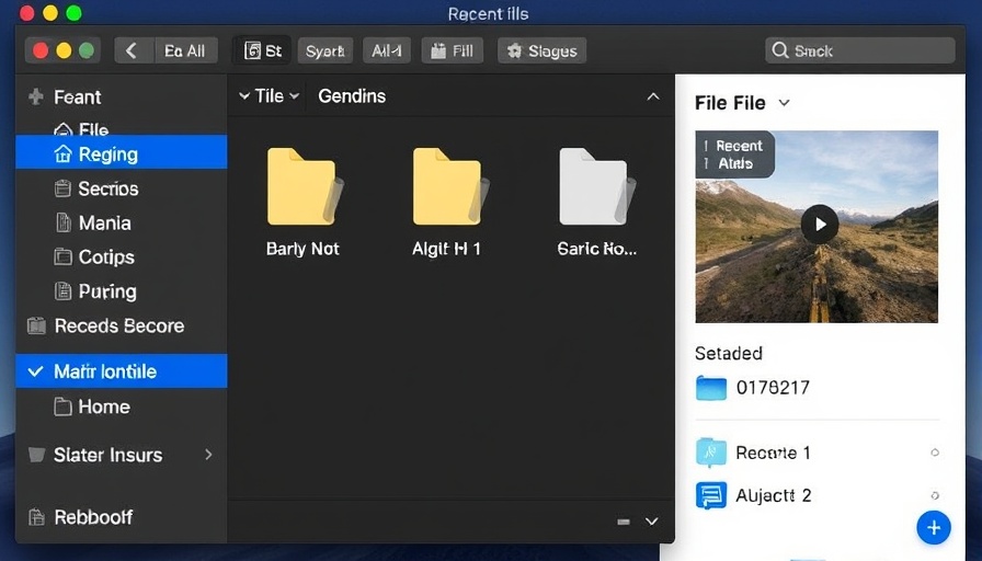 Recent File Picker for macOS