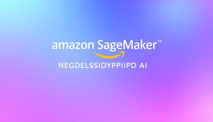 AWS branding with Amazon SageMaker HyperPod AI text on a gradient background.