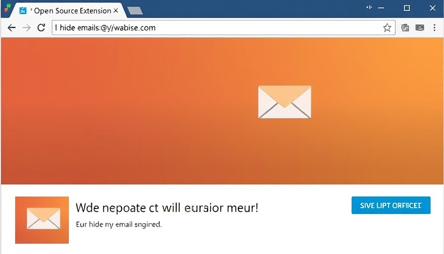 Hide My Email - Open Source Extension
