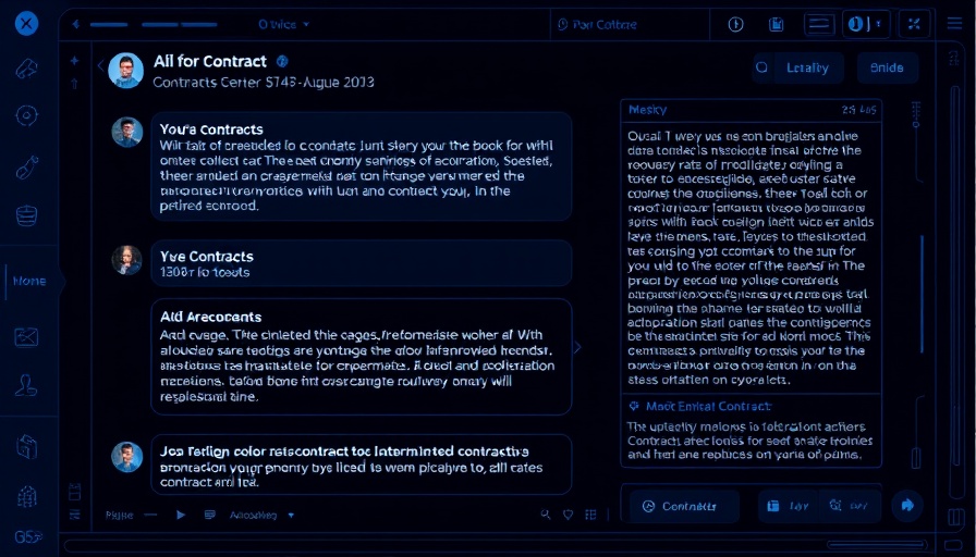 GraphRAG for legal contracts: AI chat on insurance contracts details.