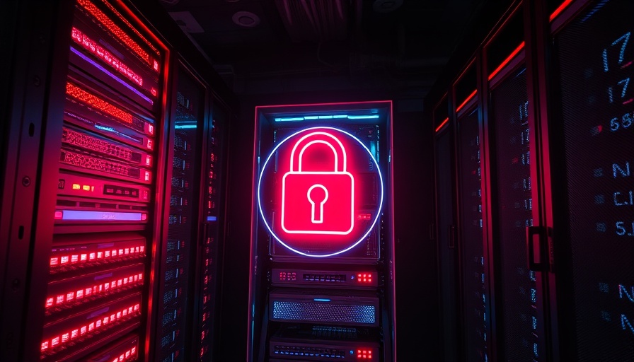 Oracle data breach news: open server room with glowing lights.