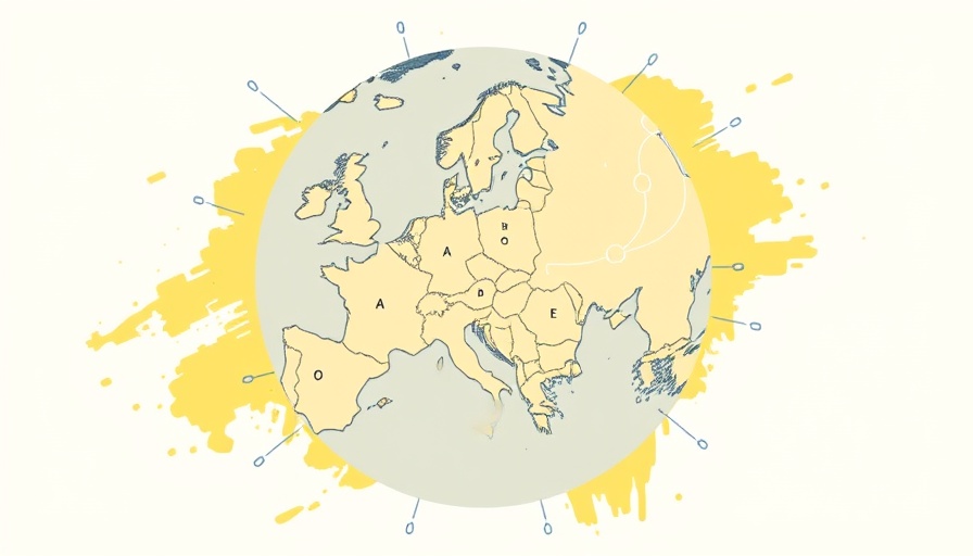 Stylized globe illustration with coding symbol, representing Plaid funding round