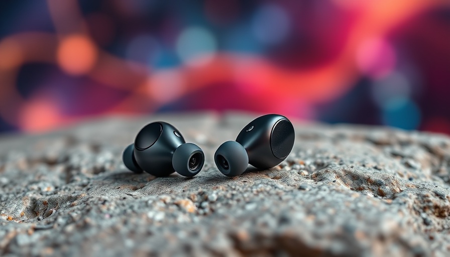 Audio-Technica ATH-CKS50TW2 Earbuds Review, sleek design on stone