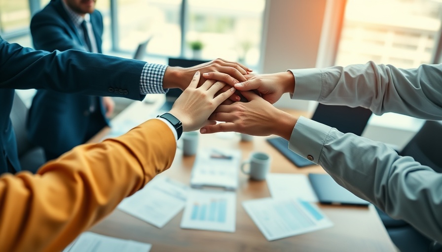 Business teamwork collaboration for AI in global communication