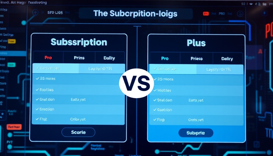 ChatGPT Plus subscription and Pro plan comparison with pricing.