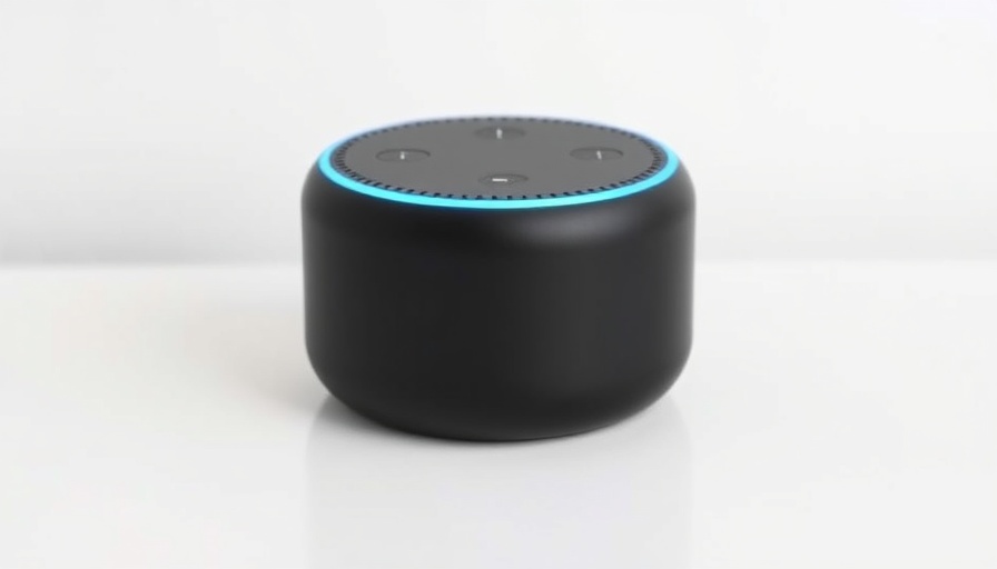 Amazon Echo Dot on table highlighting AI personalization.