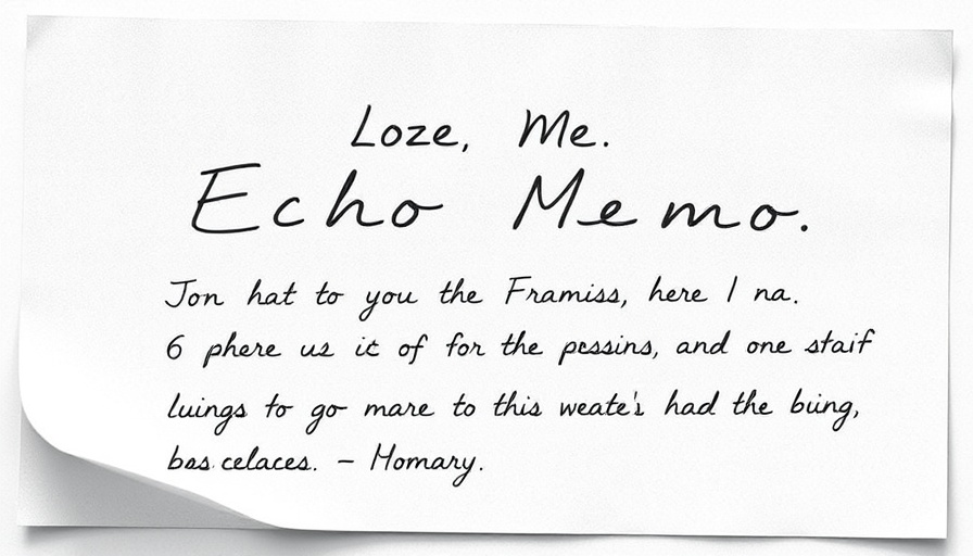 Echo Memo