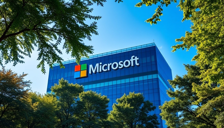 Microsoft building representing AI skills training
