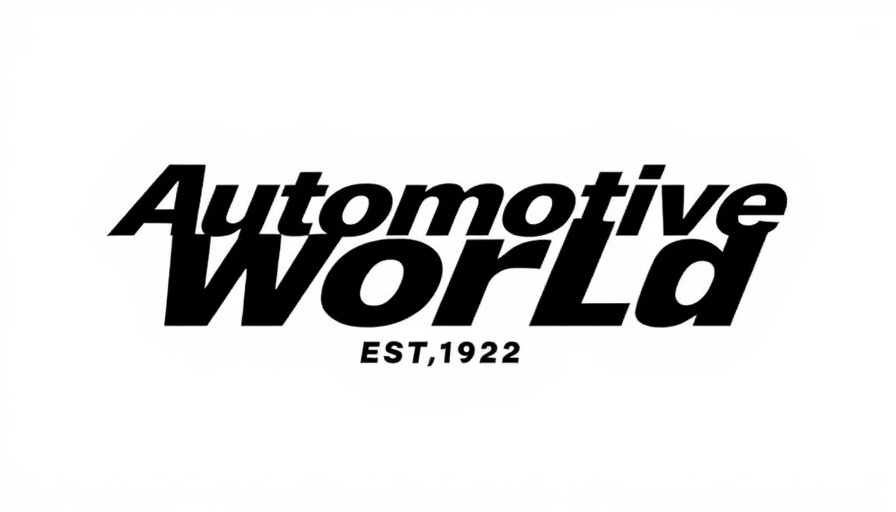 Automotive World logo focusing on battery swap technology.