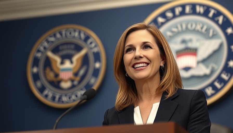 Pentagon adapting to China's technological rise, woman speaking at conference.