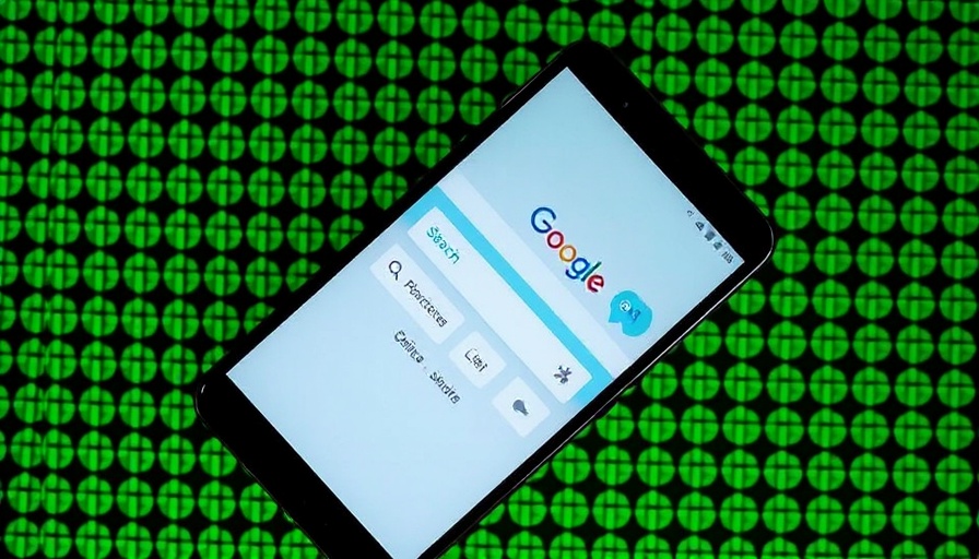 Google Search AI multimodal capabilities interface on smartphone.